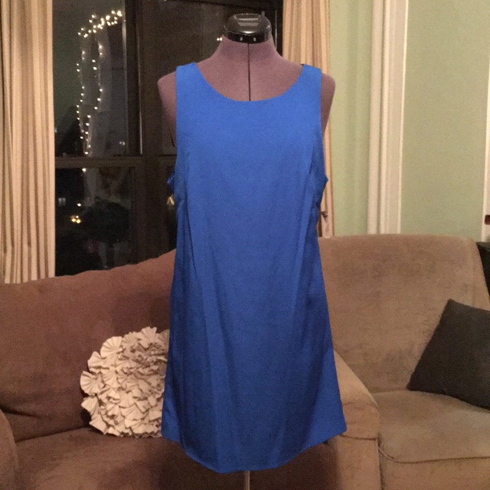 Blue dress